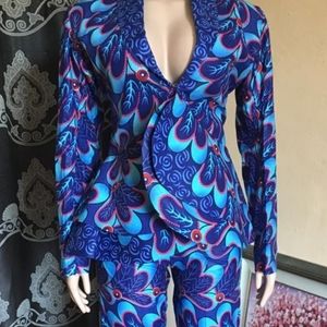 COPY - African traditional Ankara jacket with pant